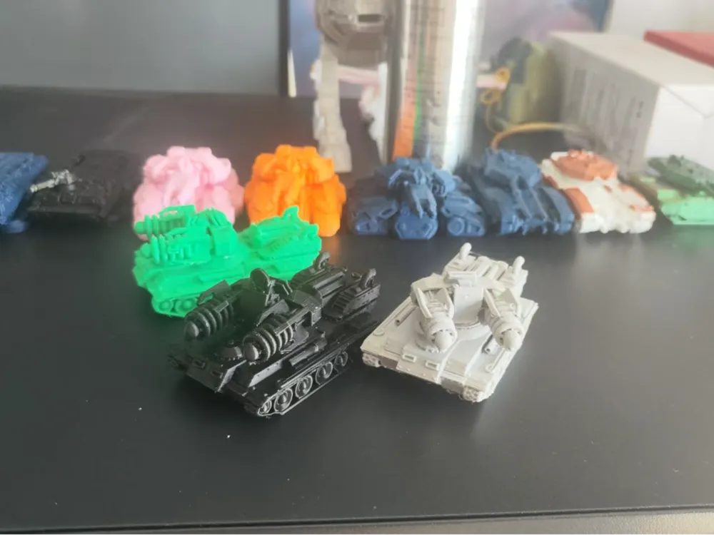 Red Alert Tesla Tank Model
