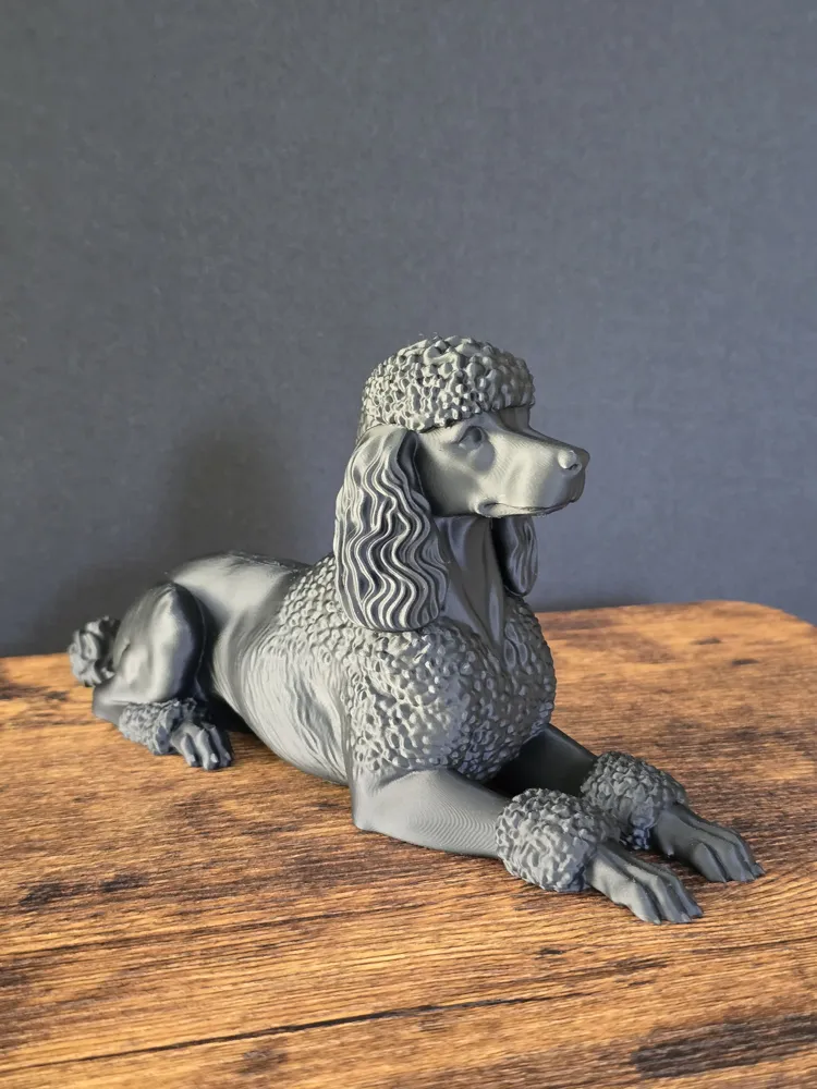 Reimagined Art: Poodle - Continental Cut, photo 3 of 4 - Reimagined Art: Poodle - Continental Cut Figurines & Collectibles