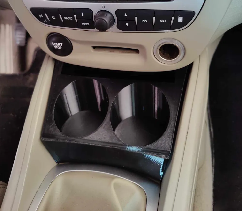 Renault Megane 3 Additional Cupholders
