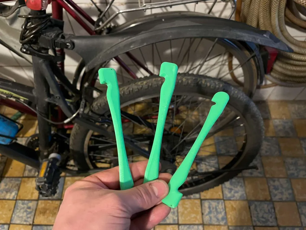 Repairing a flat tire on a bicycle, photo 4 of 4 - Repairing a flat tire on a bicycle Tools