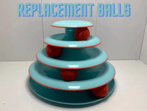 Replacement Balls for Spinning Cat Toys - Ball Tracks & Puzzle Toys, in stock