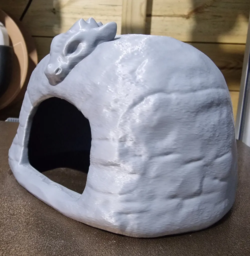 Reptile Rock Hide - Dragon Skull, photo 3 of 4 - Reptile Rock Hide - Dragon Skull Pets