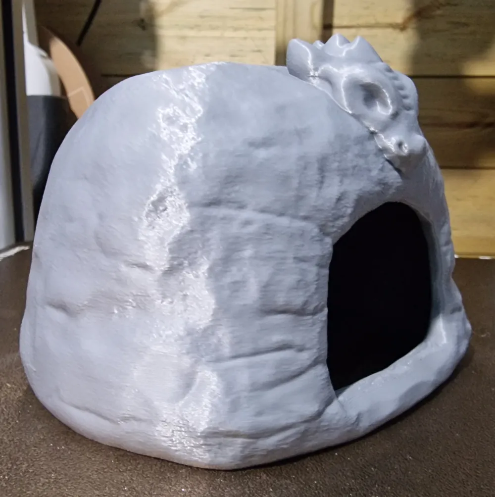 Reptile Rock Hide - Dragon Skull, photo 4 of 4 - Reptile Rock Hide - Dragon Skull Pets