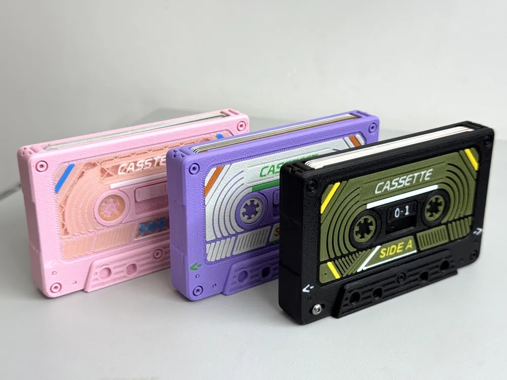 Retro tape pop-up card holder, photo 5 of 5 - Holders & Caddies, ID card