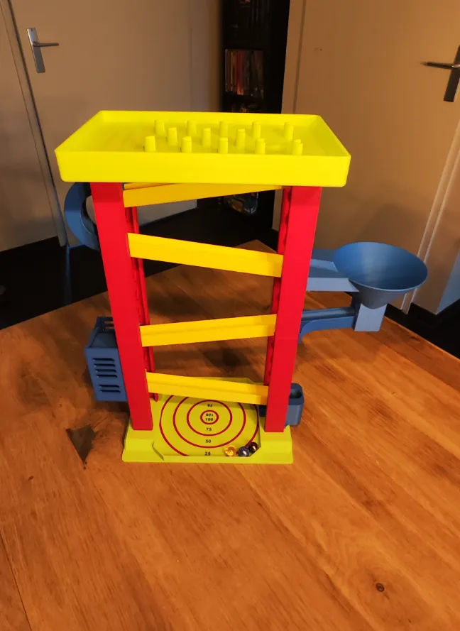 Retro look Marble Run - Semi Modular (14mm marble) - Marble Runs & Ball Tracks, in stock in India