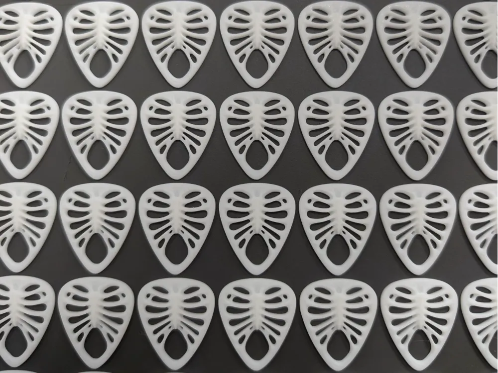 Ribcage Guitar Pick - UPDATED