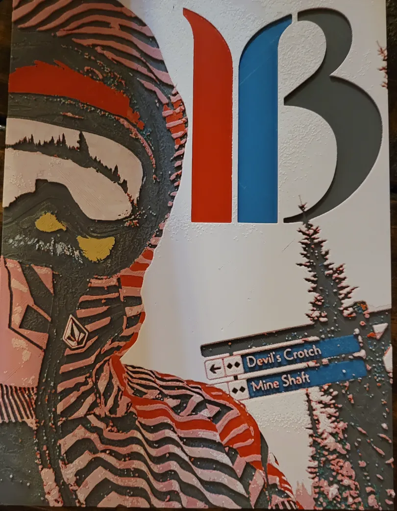 Ride at Breckenridge - 2D Art, in stock in India