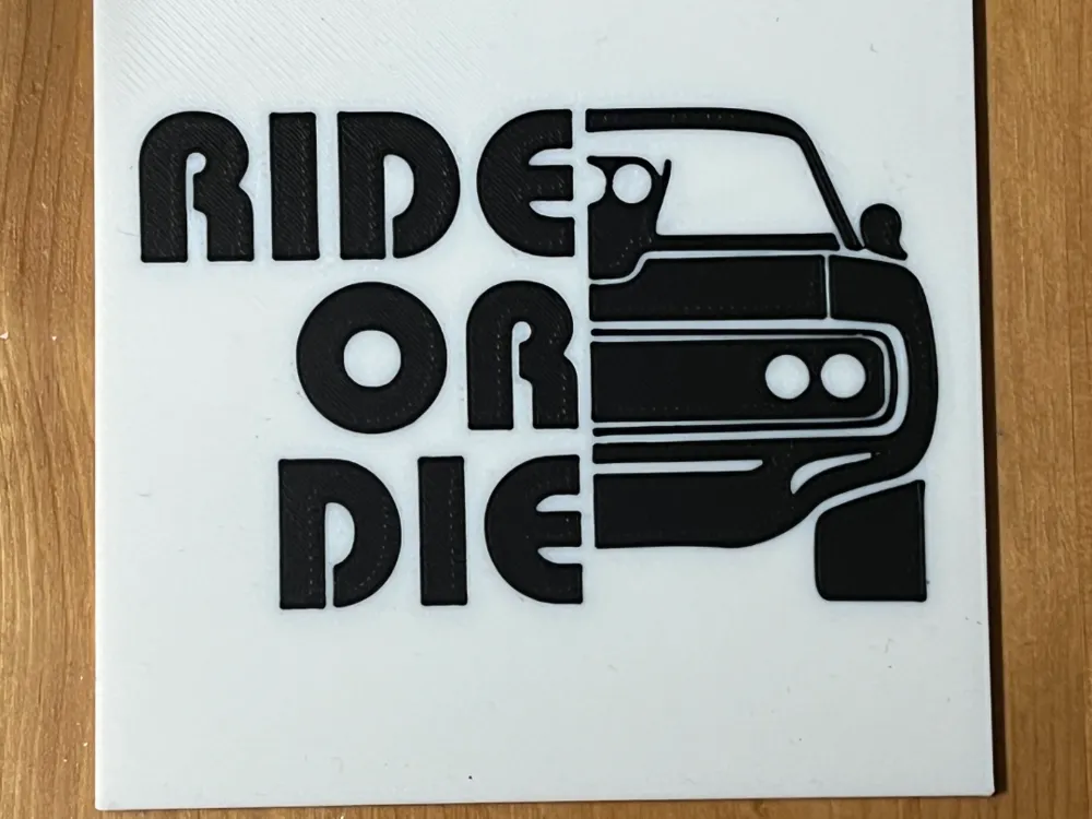 Ride or Die coaster