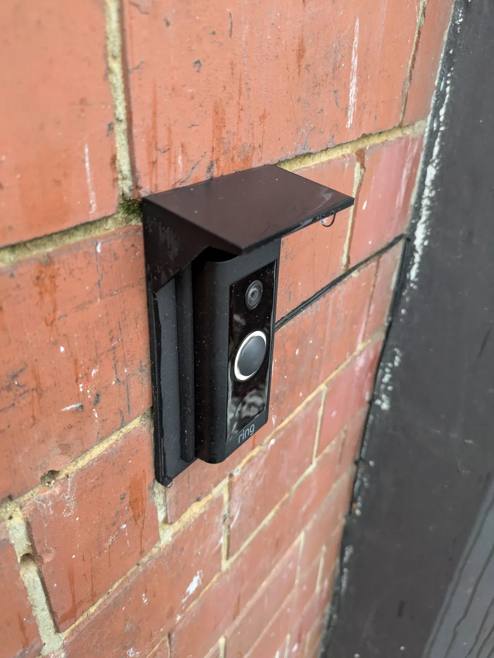 Ring Wired doorbell (2026) mount with rain hood, photo 3 of 4 - Ring Wired doorbell (2026) mount with rain hood Tools & Workshop