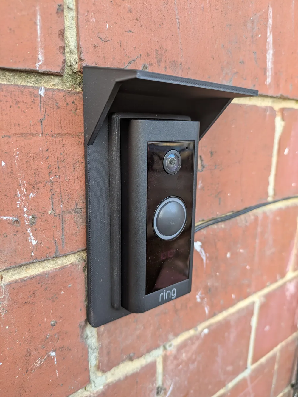Ring Wired doorbell (2026) mount with rain hood, photo 4 of 4 - Ring Wired doorbell (2026) mount with rain hood Tools & Workshop