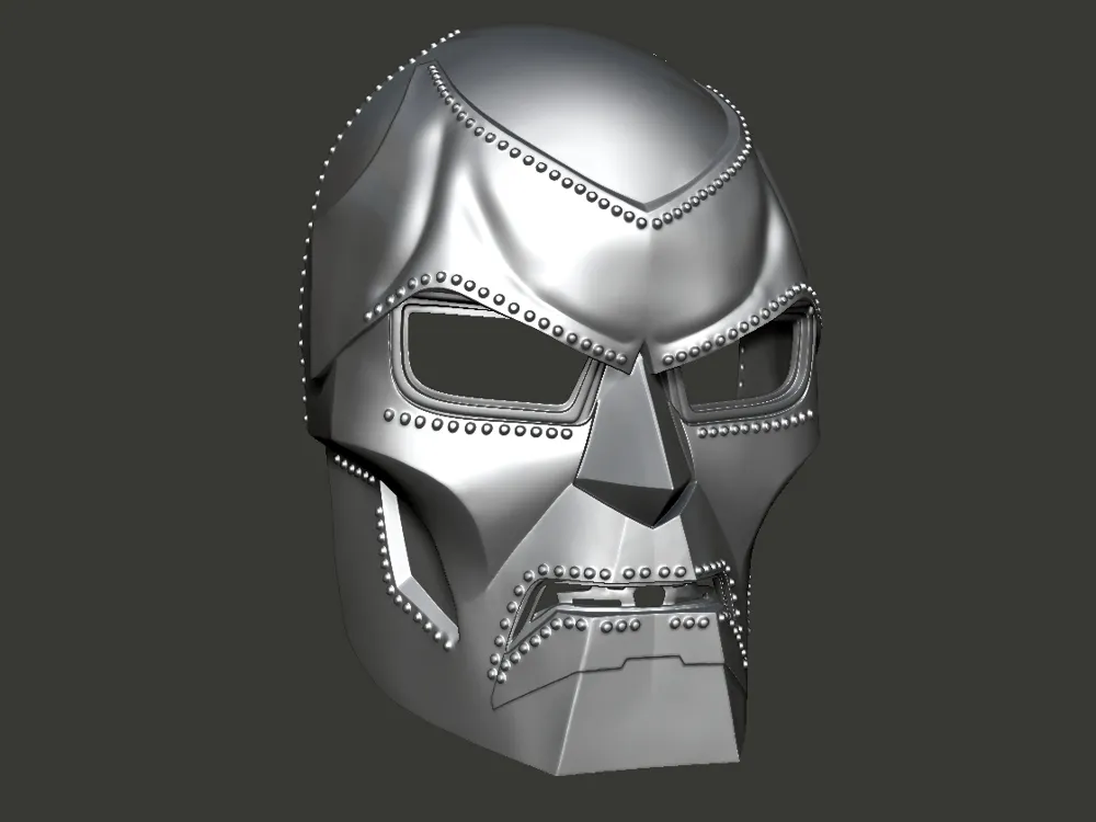 Robert Downey Jr Doctor Doom Reveal Mask