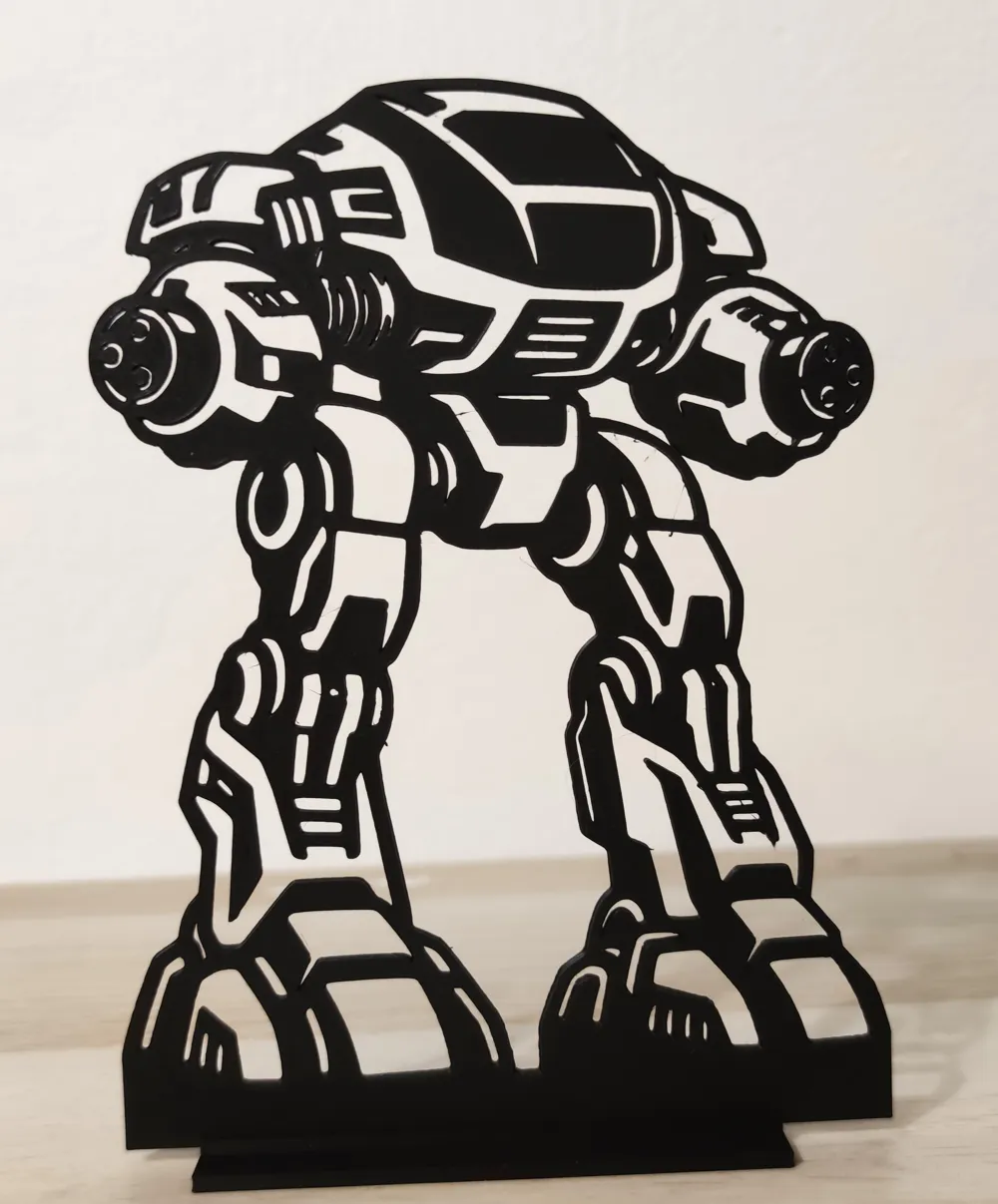 ED-209 Desk Decoration, photo 2 of 4 - ED-209 Desk Decoration Art