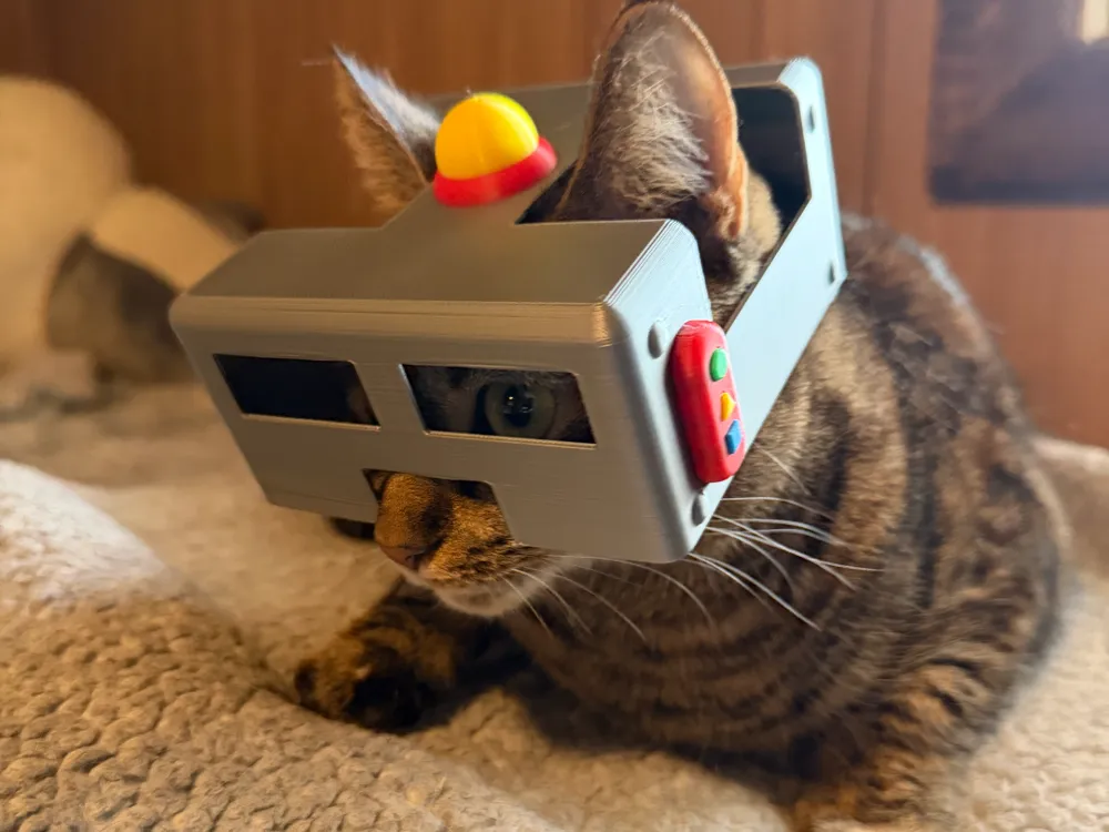 Robot Cat Helmet