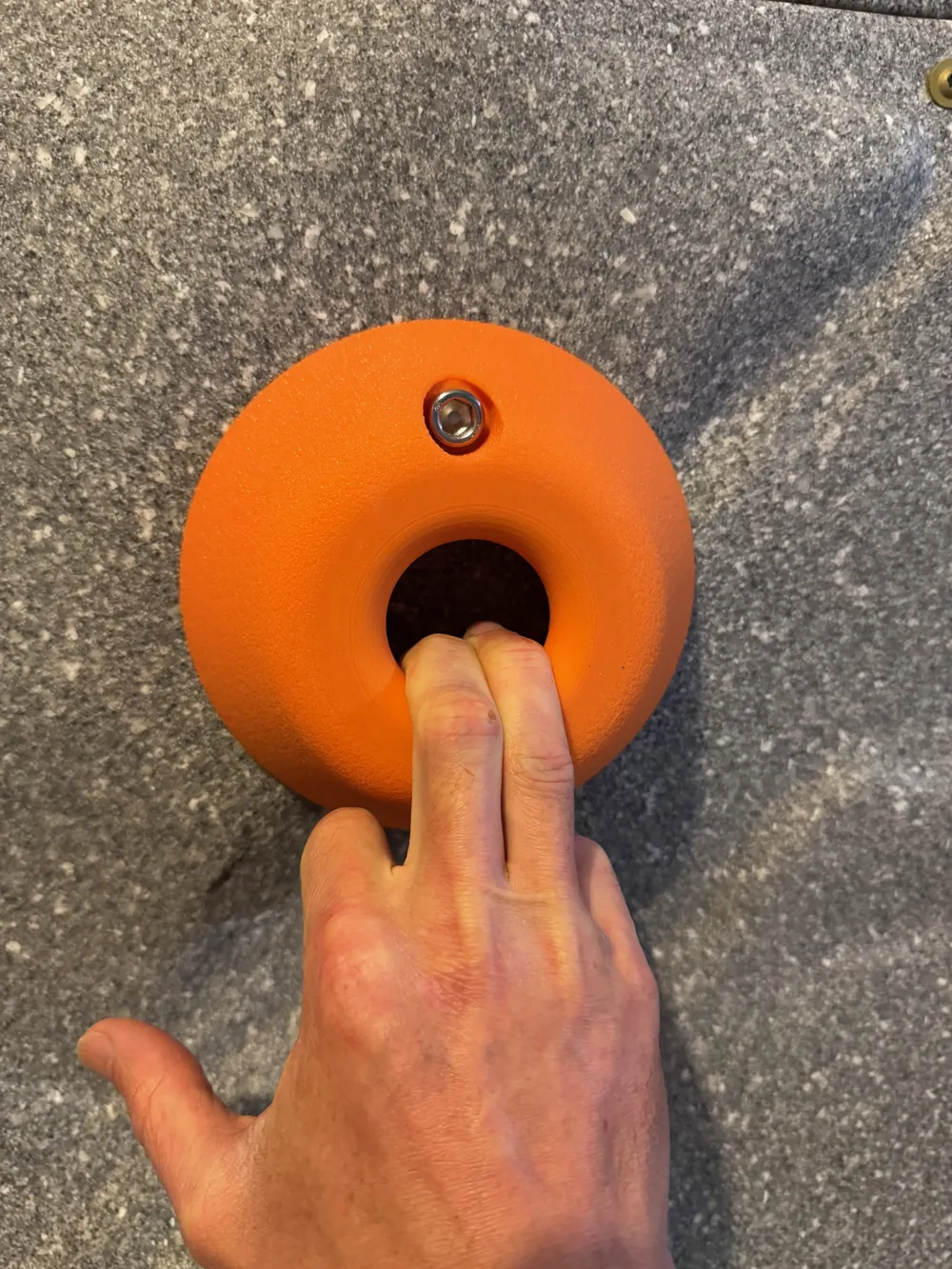 Rock Climbing Hold: Pocket, photo 3 of 4 - Rock Climbing Hold: Pocket Sports & Fitness