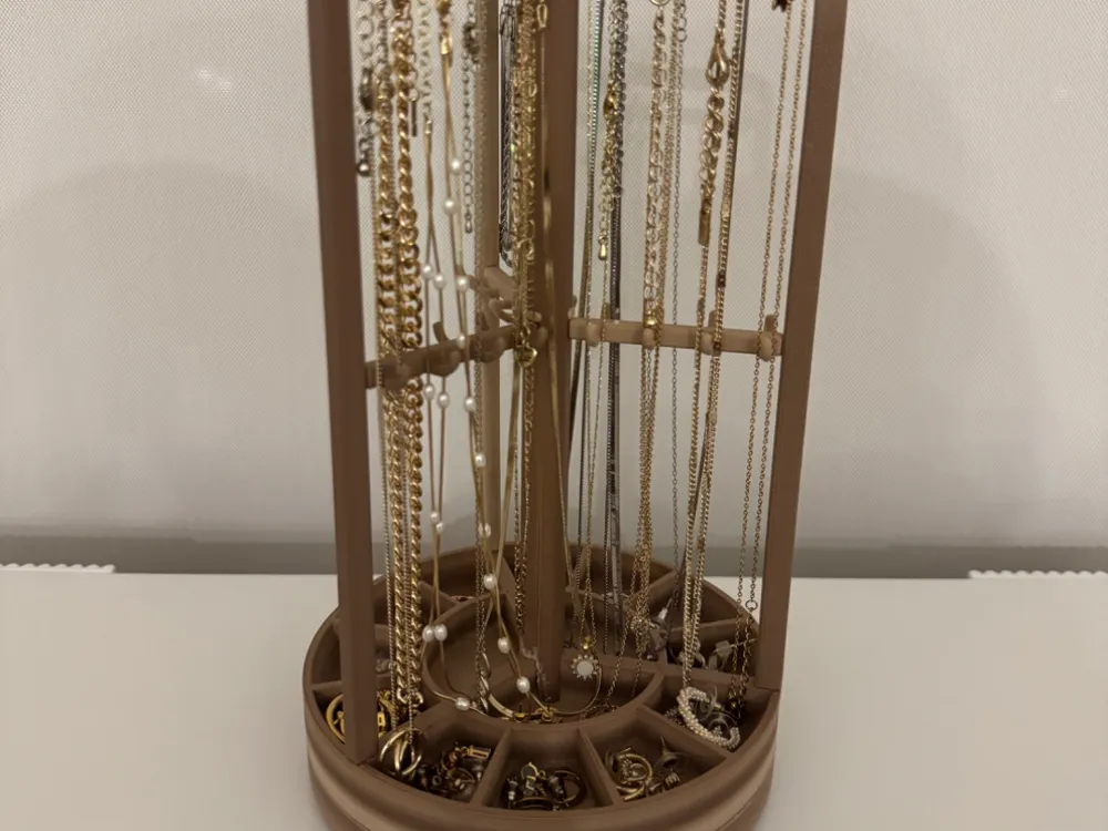 Rotating Jewelry Holder (Necklaces, Earrings, etc) - Drop & Dangle Earrings, in stock