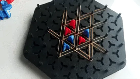 Rubber Band Triangle board game, photo 2 of 4 - Classic Board Games & Game Sets, Board Games & Tabletop