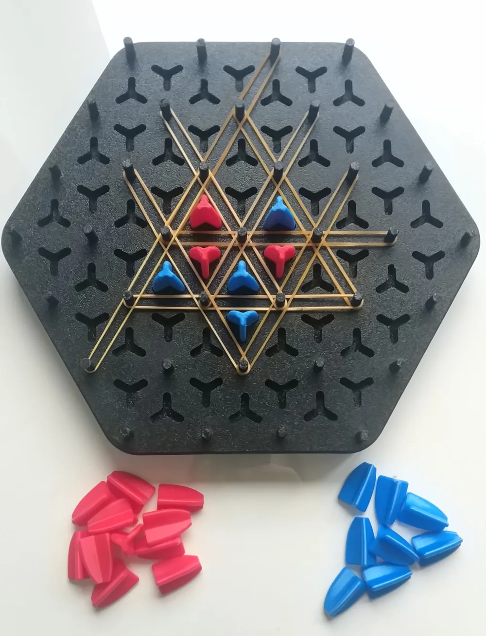 Rubber Band Triangle board game, photo 4 of 4 - Classic Board Games & Game Sets, Board Games & Tabletop