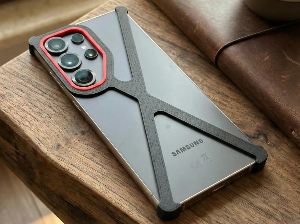 S25 Ultra Minimalist "No-Case" Bumper Frame