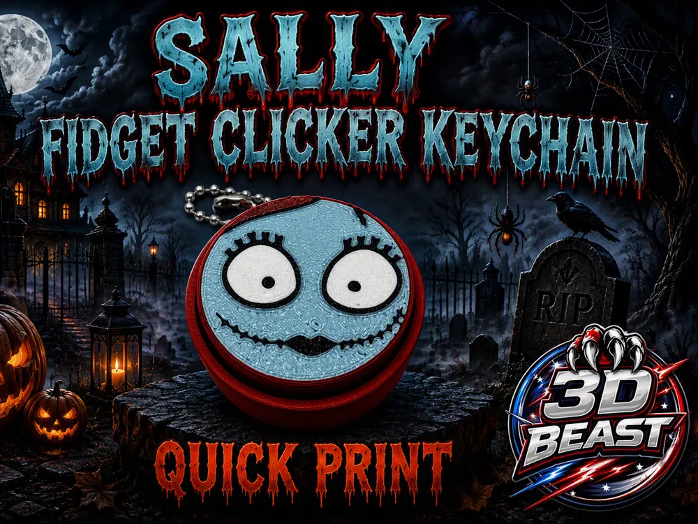 Sally Nightmare Before Christmas Clicker Keychain - Other Toys & Games, in stock in India