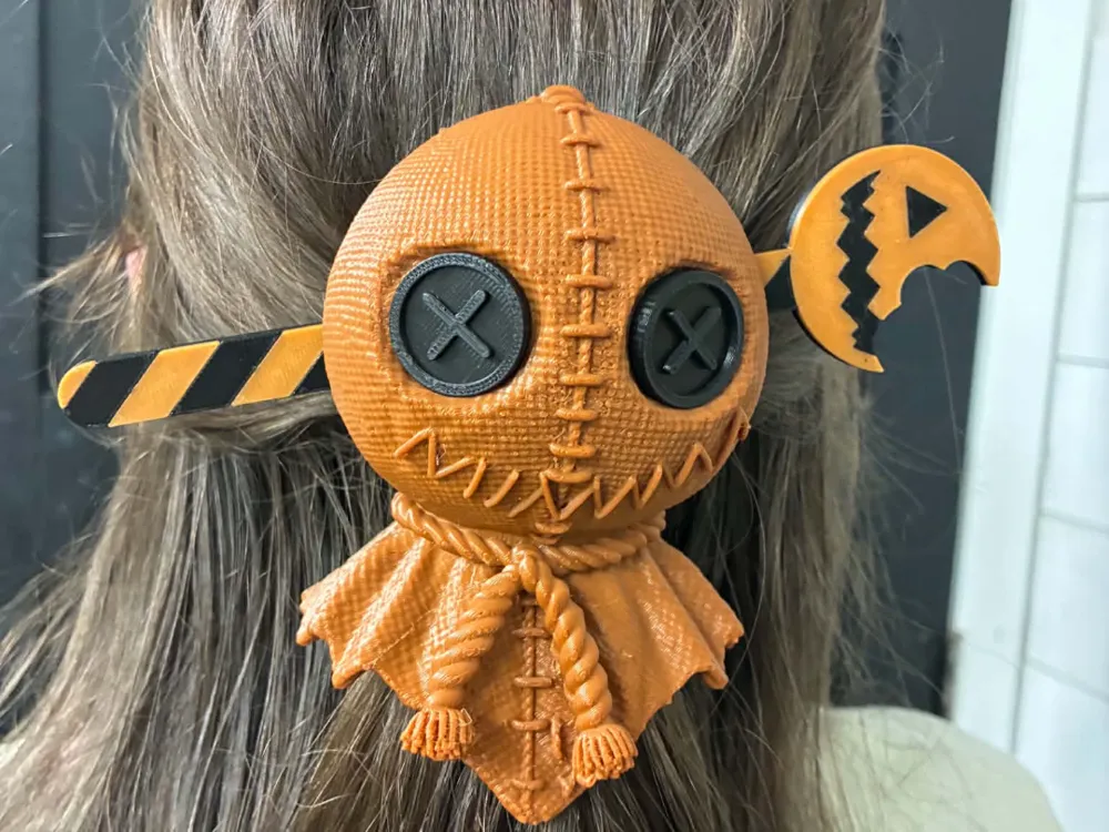 Sam Hair Pin, Trick ’r Treat Inspired, photo 4 of 4 - Sam Hair Pin, Trick ’r Treat Inspired Fashion