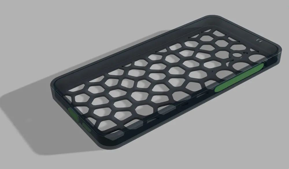 Samsung Galaxy S24+ (plus) Voronoi case v2, photo 2 of 4 - Samsung Galaxy S24+ (plus) Voronoi case v2 Hobby & DIY