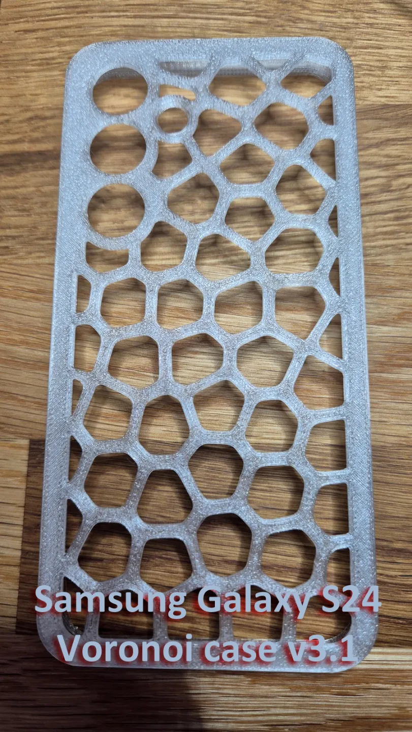 Samsung Galaxy S24+ (plus) Voronoi case v2, photo 3 of 4 - Samsung Galaxy S24+ (plus) Voronoi case v2 Hobby & DIY