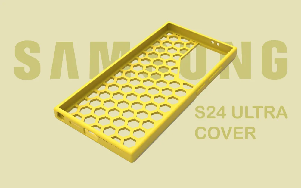 Samsung S24 Ultra Cover Hexagon Design, photo 4 of 4 - Samsung S24 Ultra Cover Hexagon Design Tools