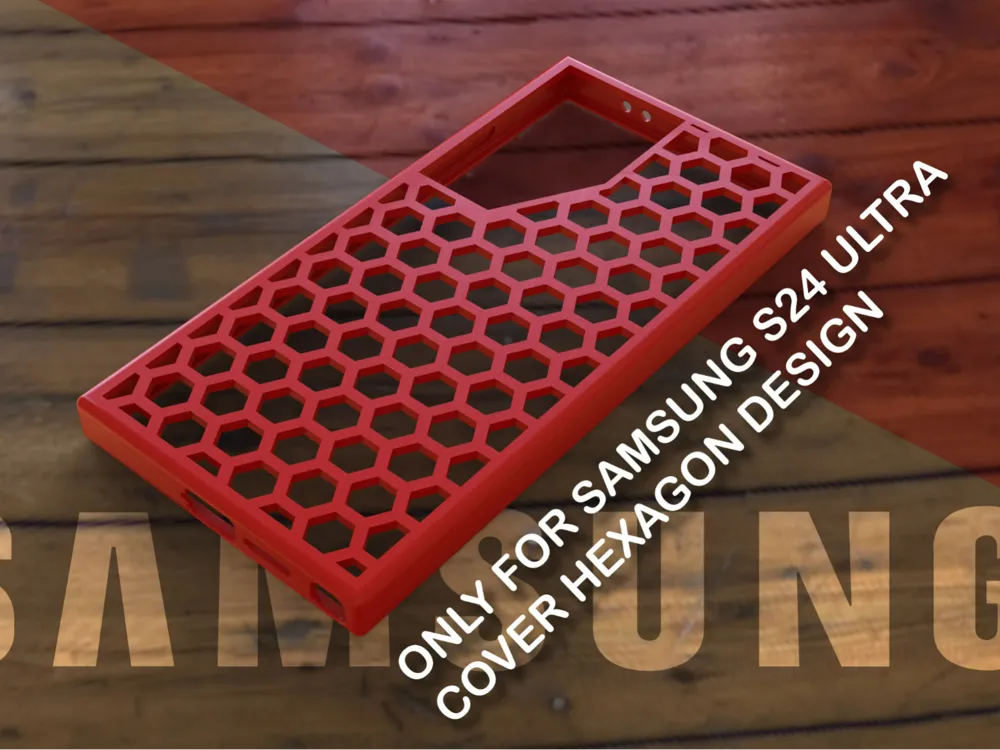 Samsung S24 Ultra Cover Hexagon Design - Gadgets, in stock in India