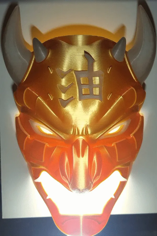 SAMURAI MASK, photo 2 of 4 - SAMURAI MASK Props & Cosplay