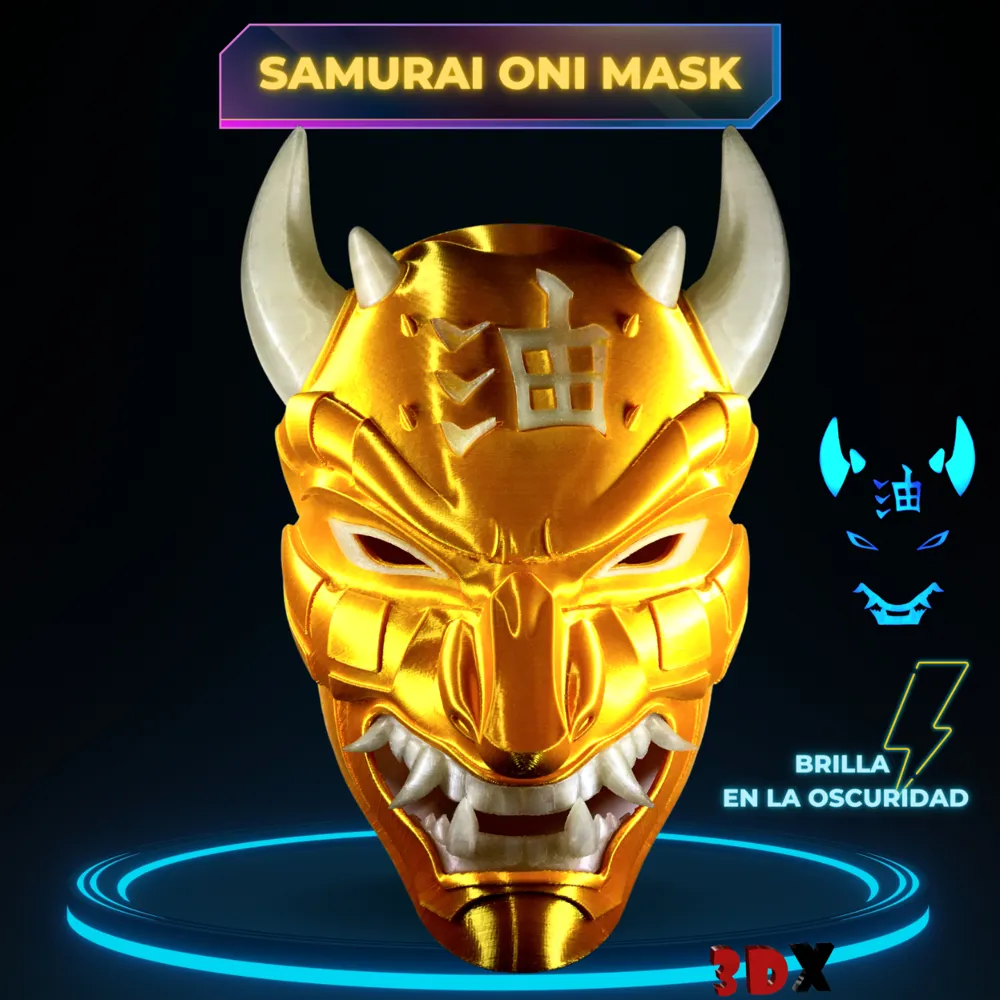 SAMURAI MASK, photo 3 of 4 - SAMURAI MASK Props & Cosplay