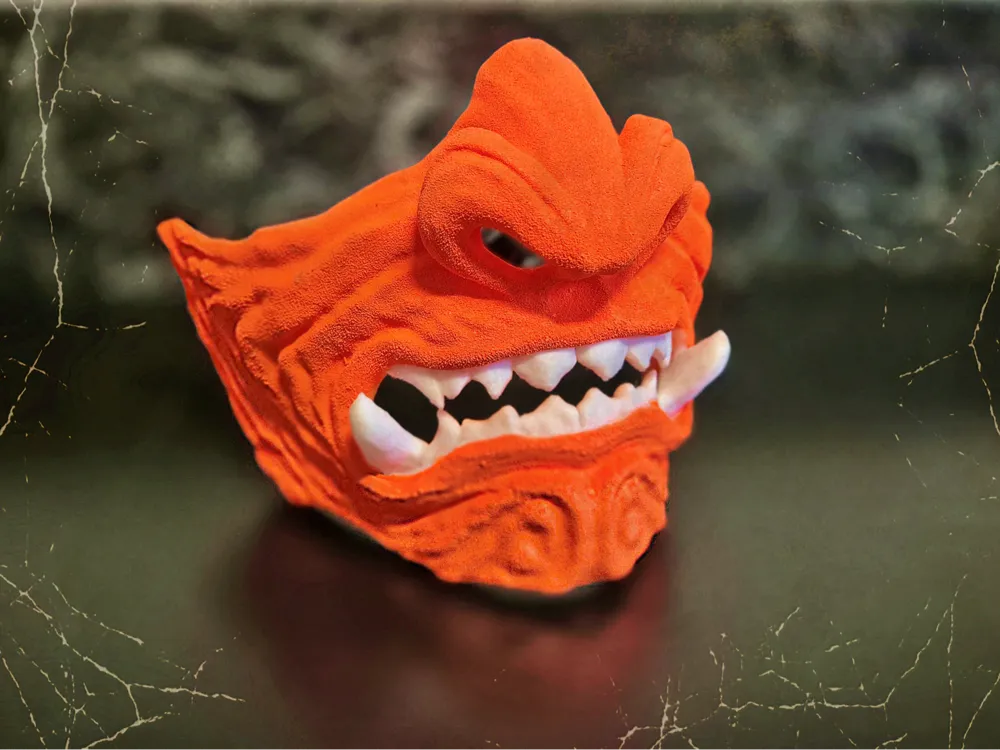 Samurai Oni Mask #01
