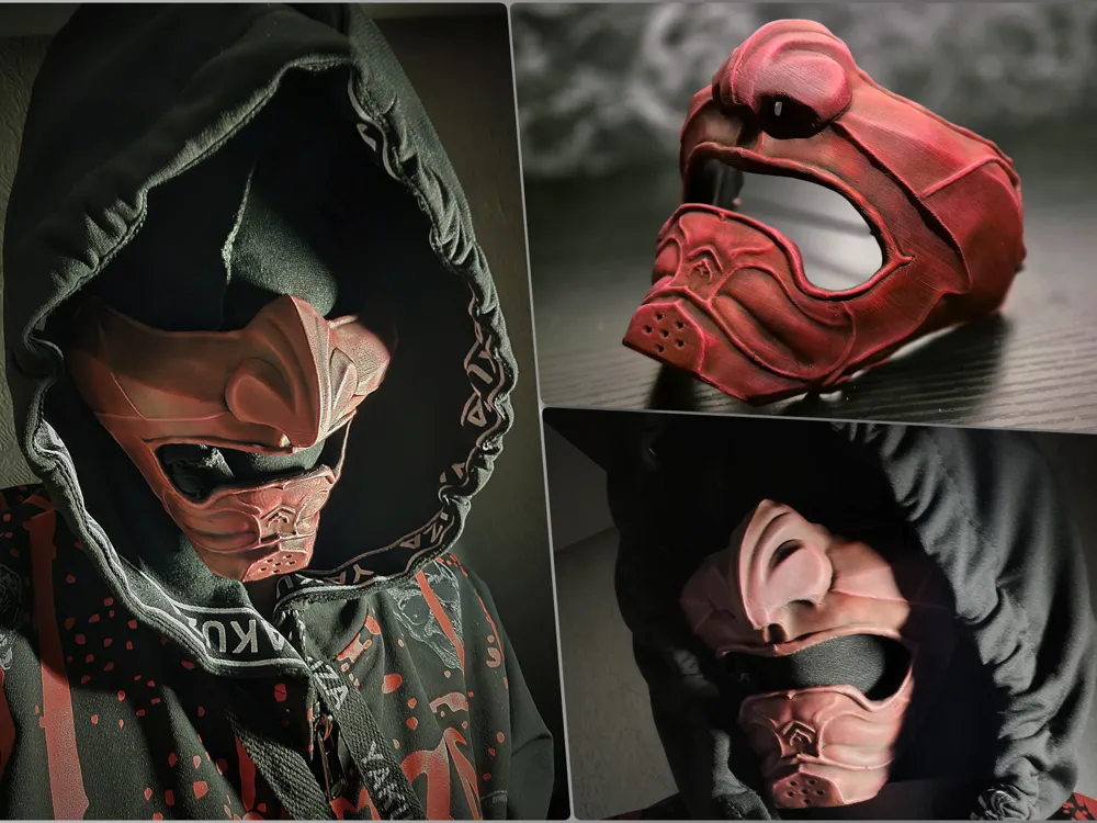 Samurai Oni Mask #02