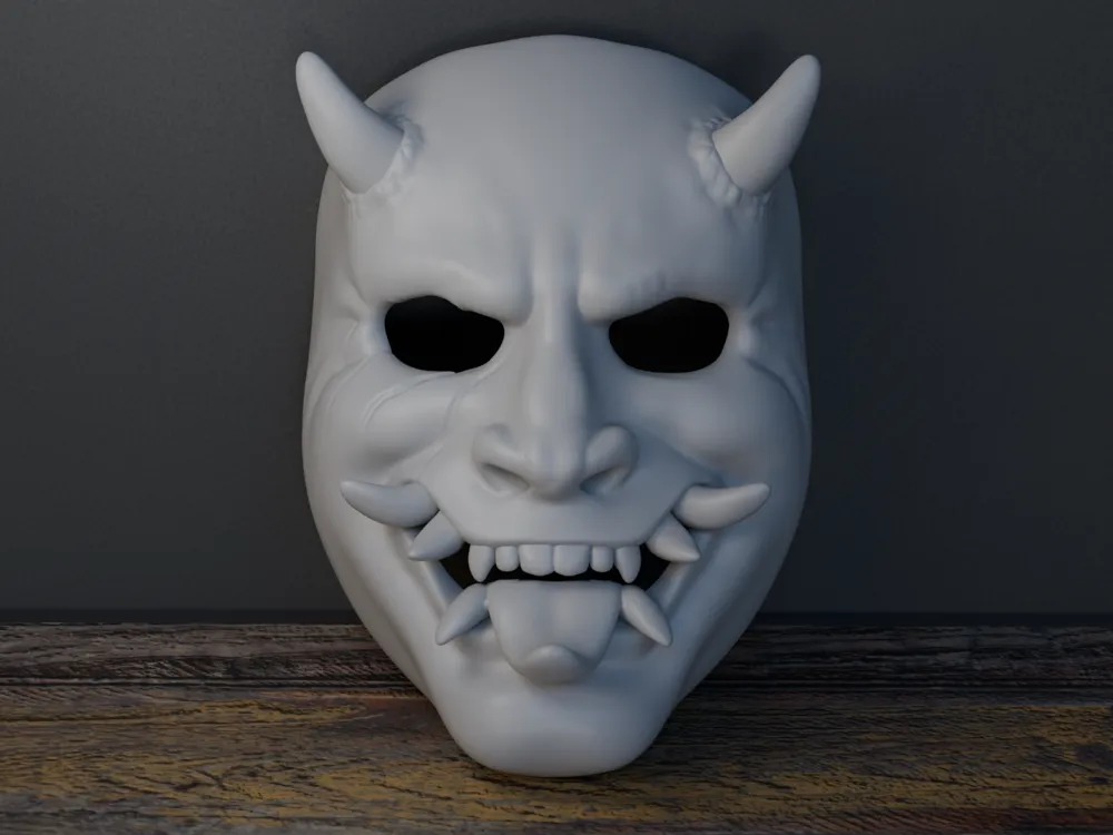 Samurai Oni Mask