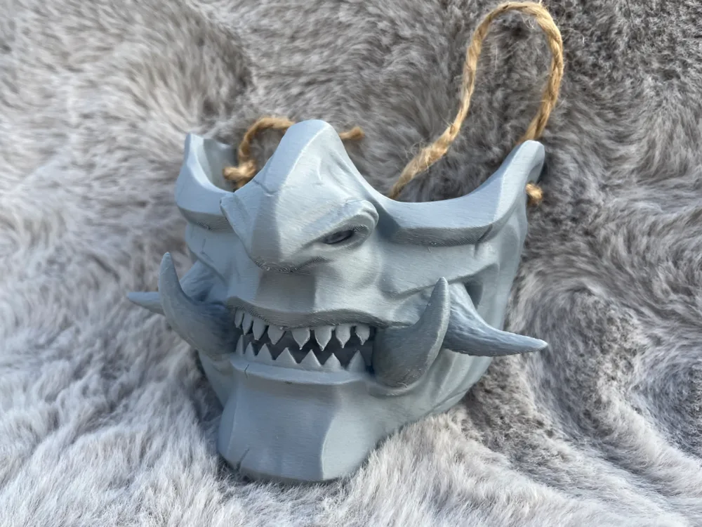 Samurai Oni Mask, B
