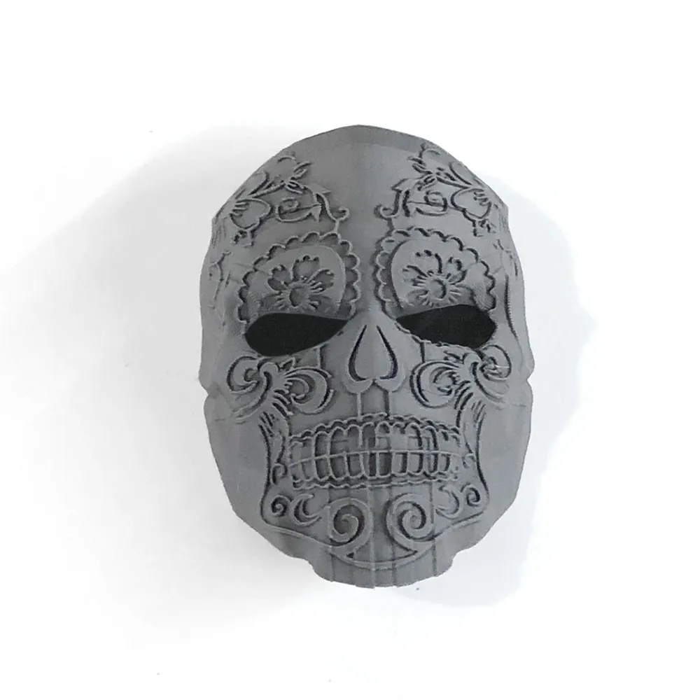 Santa Muerte Mexican Killer Mask, photo 2 of 4 - Skull & Horror Masks, santa muerte mask