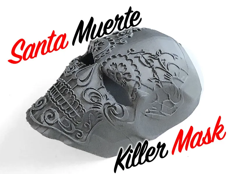Santa Muerte Mexican Killer Mask