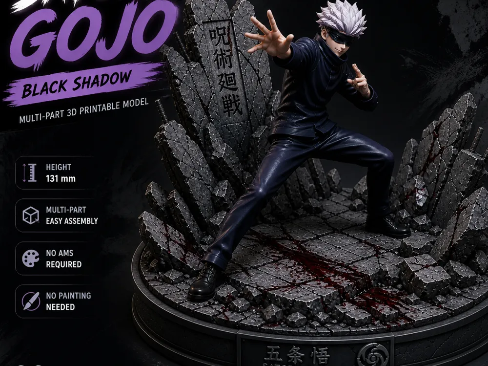 Satoru Gojo Diorama (Multi-Part, Required)