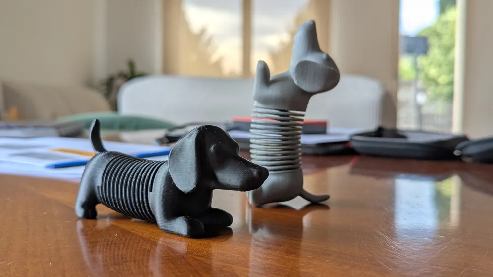 Sausage Dog Spring Toy, photo 4 of 4 - Sausage Dog Spring Toy Pets