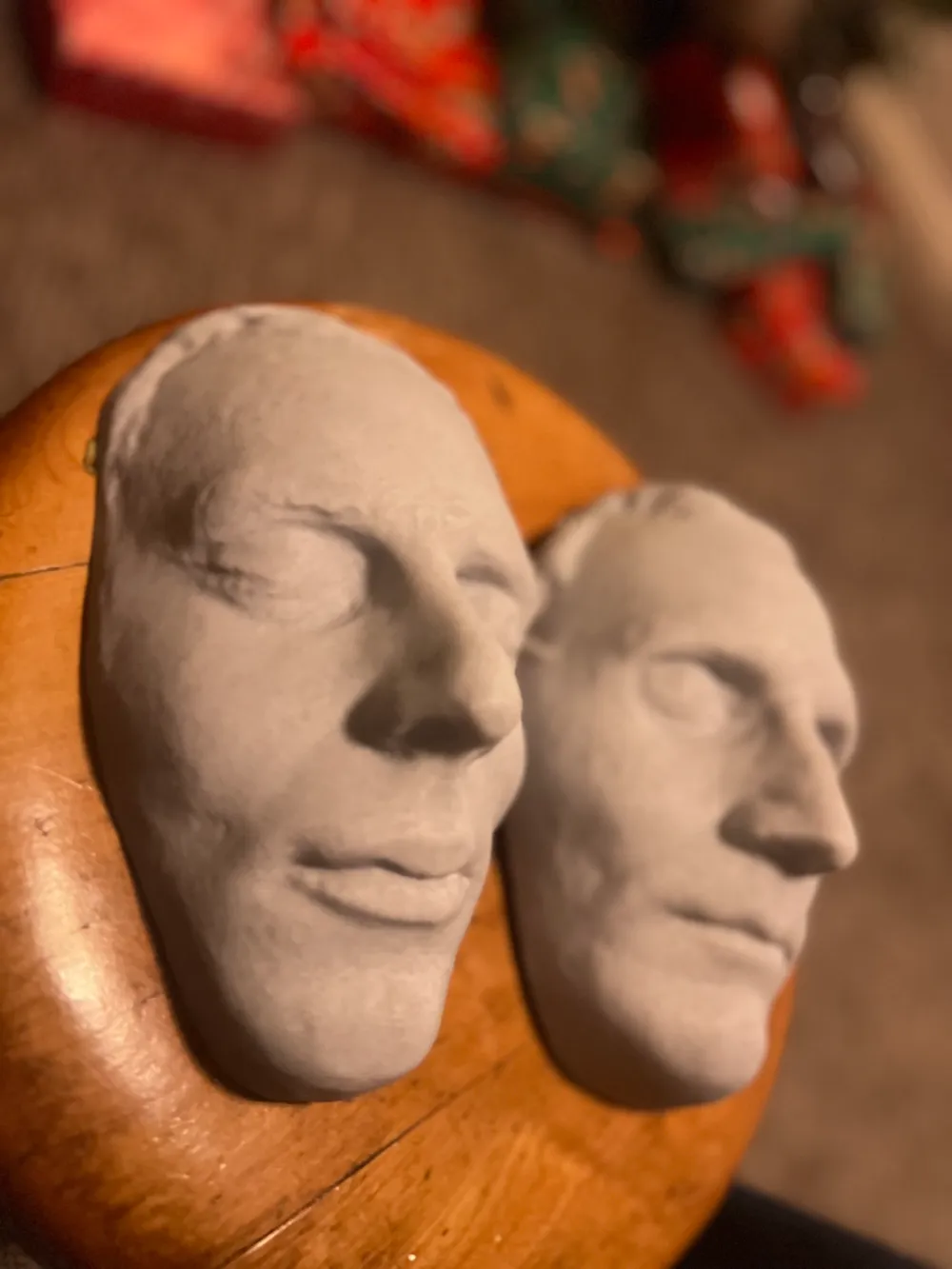 Scale Joseph and Hyrum Smith Death Masks, photo 3 of 4 - Scale Joseph and Hyrum Smith Death Masks Props & Cosplay