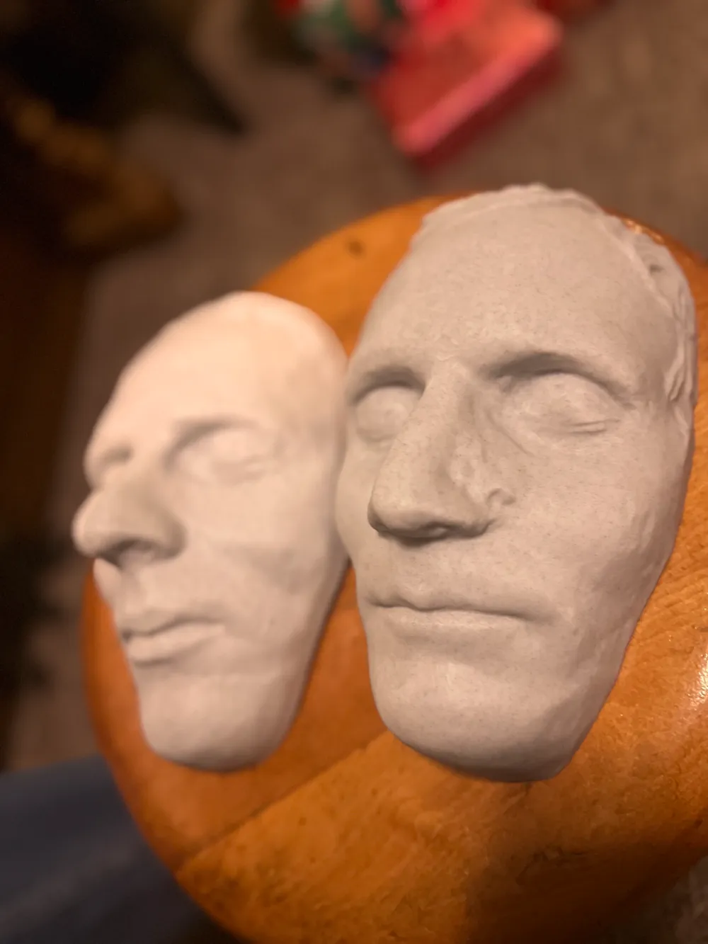 Scale Joseph and Hyrum Smith Death Masks, photo 4 of 4 - Scale Joseph and Hyrum Smith Death Masks Props & Cosplay