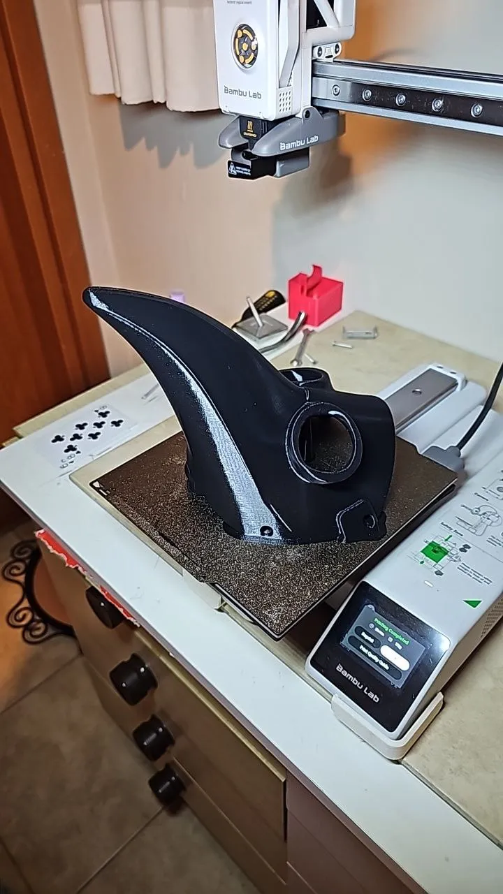 Scaleable Plague Doctor Mask with Holes, photo 3 of 4 - Scaleable Plague Doctor Mask with Holes Props & Cosplay