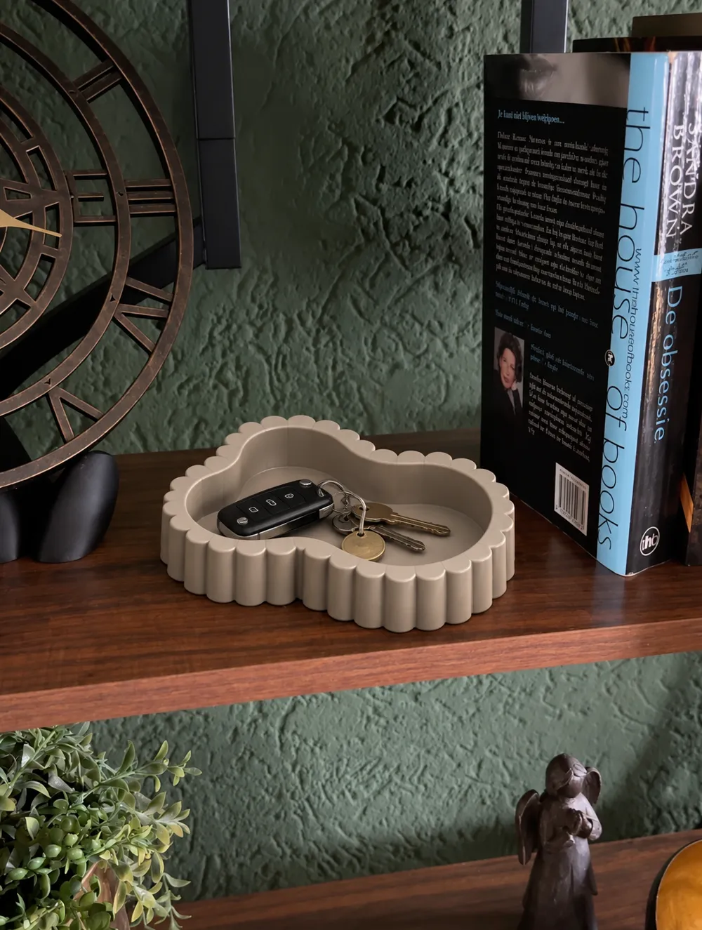 Scalloped Jewelry Trays, 9 Decorative Shapes, photo 2 of 4 - Scalloped Jewelry Trays, 9 Decorative Shapes Storage & Organisation