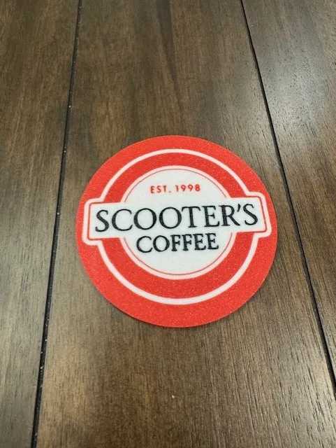 Scooters Coffee Coaster, photo 3 of 4 - Scooters Coffee Coaster Household