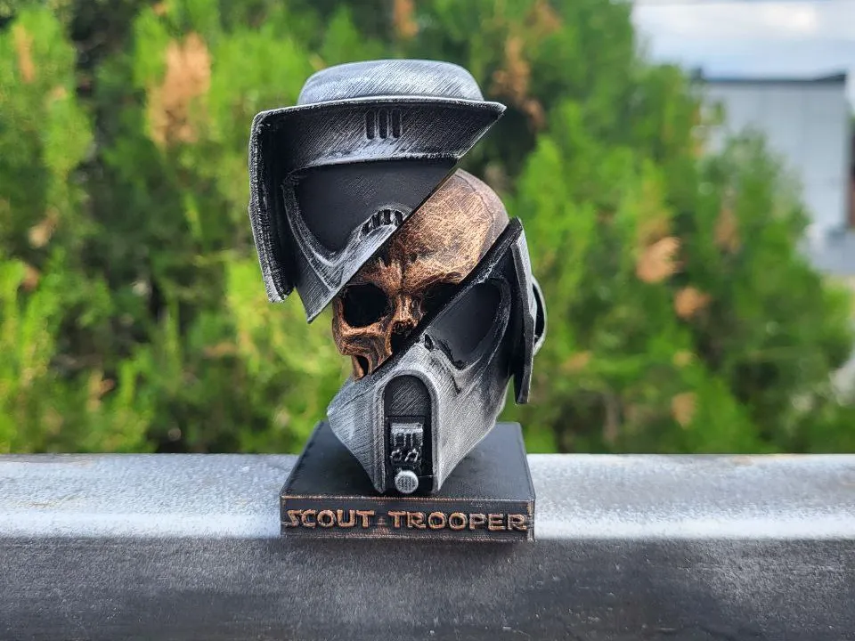 SCOUT TROOPER SKULL HELMET