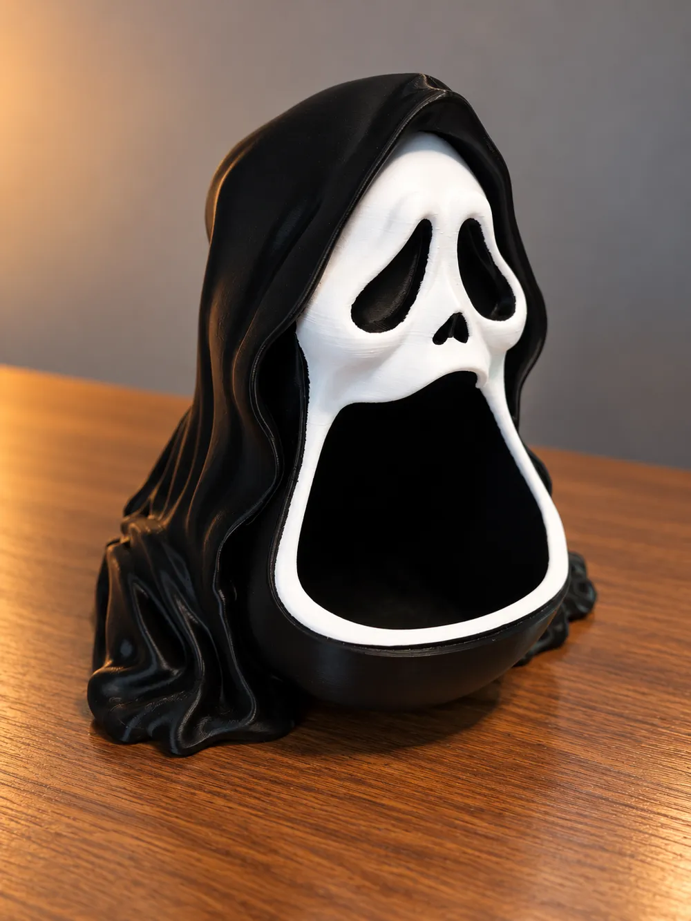Scream Ghostface Candy Bowl Halloween, photo 4 of 4 - Scream Ghostface Candy Bowl Halloween Art