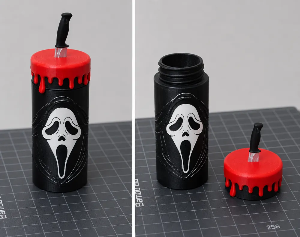 Scream Lip Balm Holder, Horror, photo 3 of 4 - Scream Lip Balm Holder, Horror Fashion