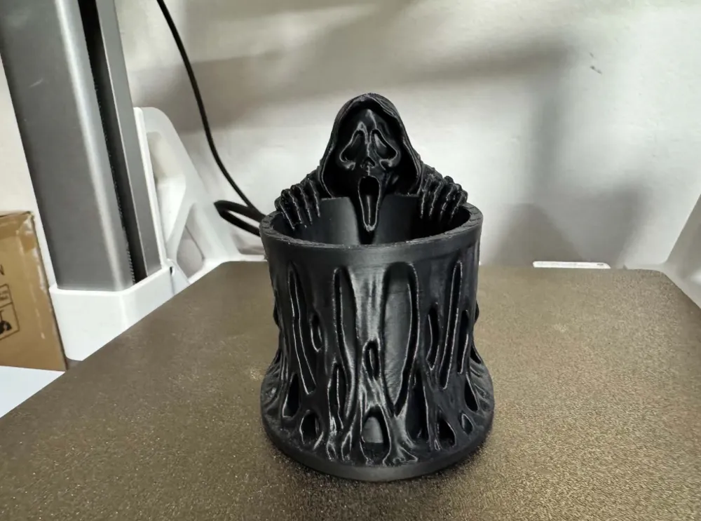 Scream Pen Holder, Ghostface Horror, photo 2 of 4 - Scream Pen Holder, Ghostface Horror Household
