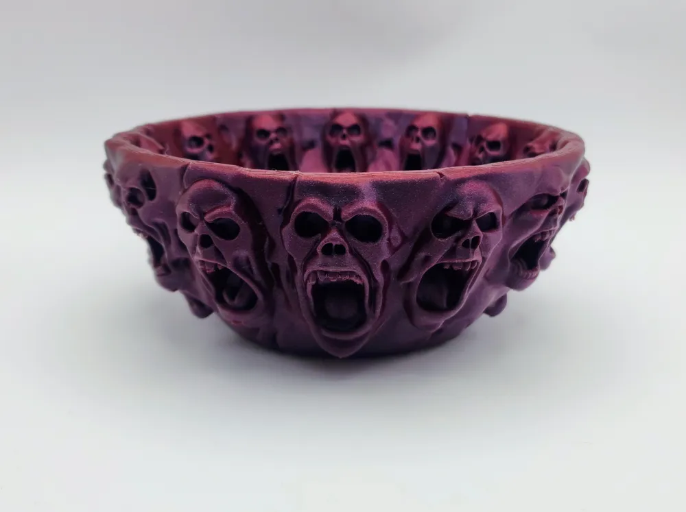 Screaming Halloween Candy Bowl, photo 2 of 4 - Screaming Halloween Candy Bowl Kitchen & Dining