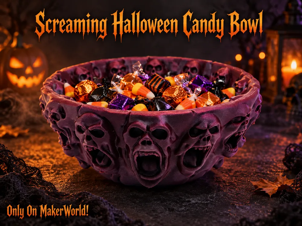 Screaming Halloween Candy Bowl - Plates, Bowls & Serving Trays, in stock in India