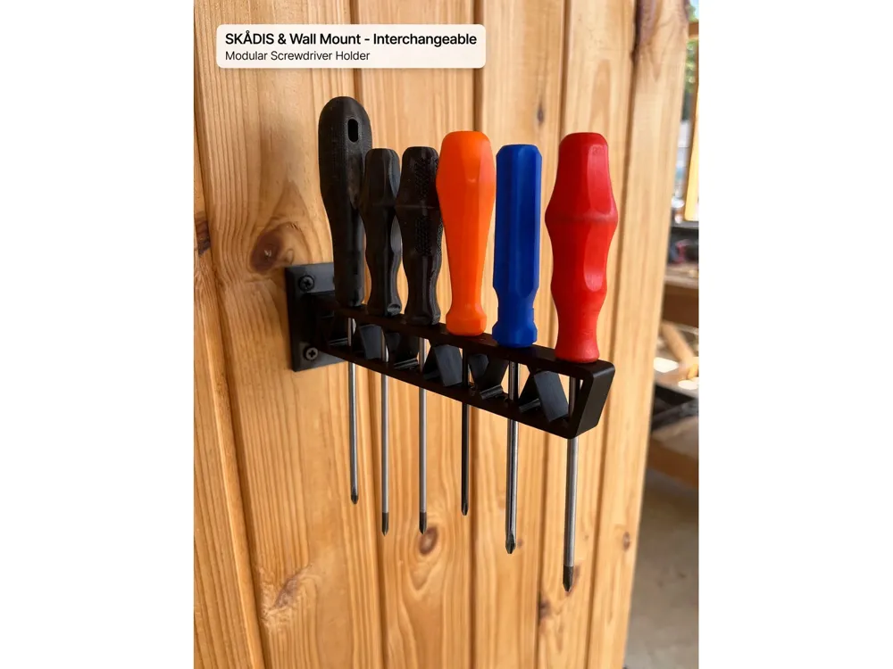 Screwdriver Holder - Wall mount, photo 3 of 4 - Screwdriver Holder - Wall mount Tools